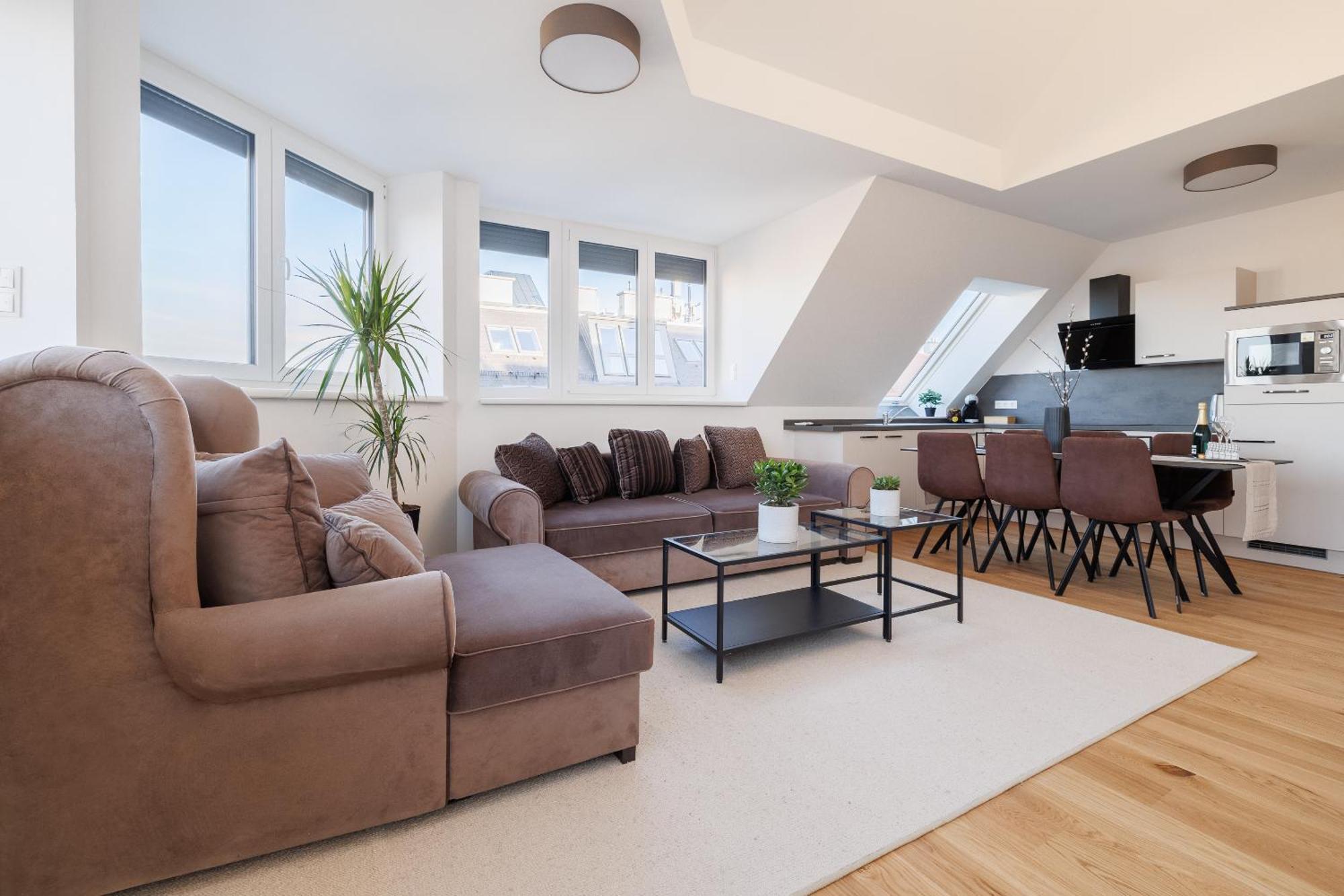 Symphony Apartments 40 - Modern Loft With Terrace And Grill In Central Location 비엔나 외부 사진