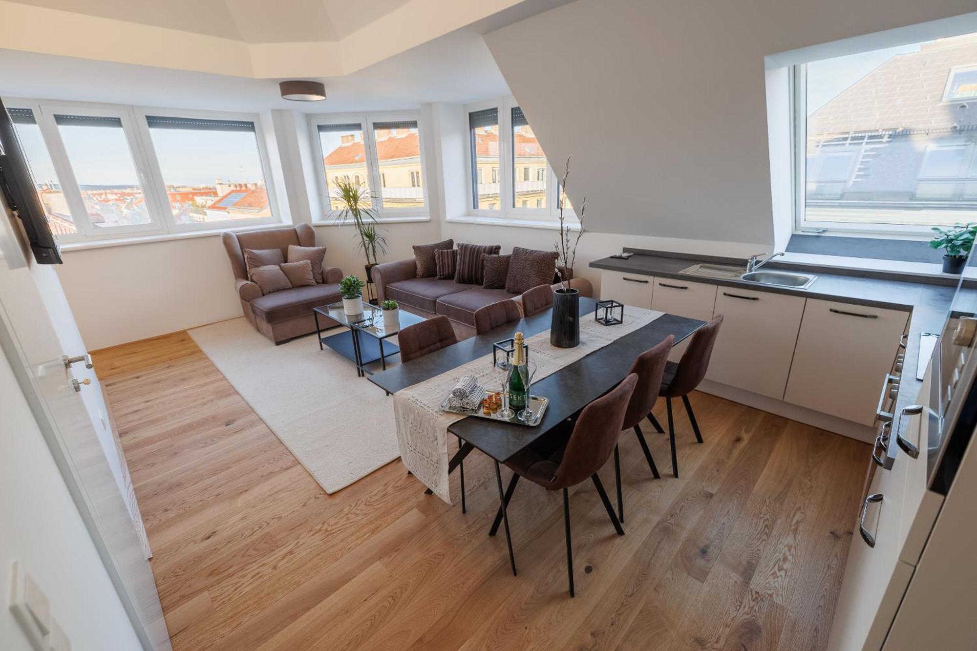 Symphony Apartments 40 - Modern Loft With Terrace And Grill In Central Location 비엔나 외부 사진