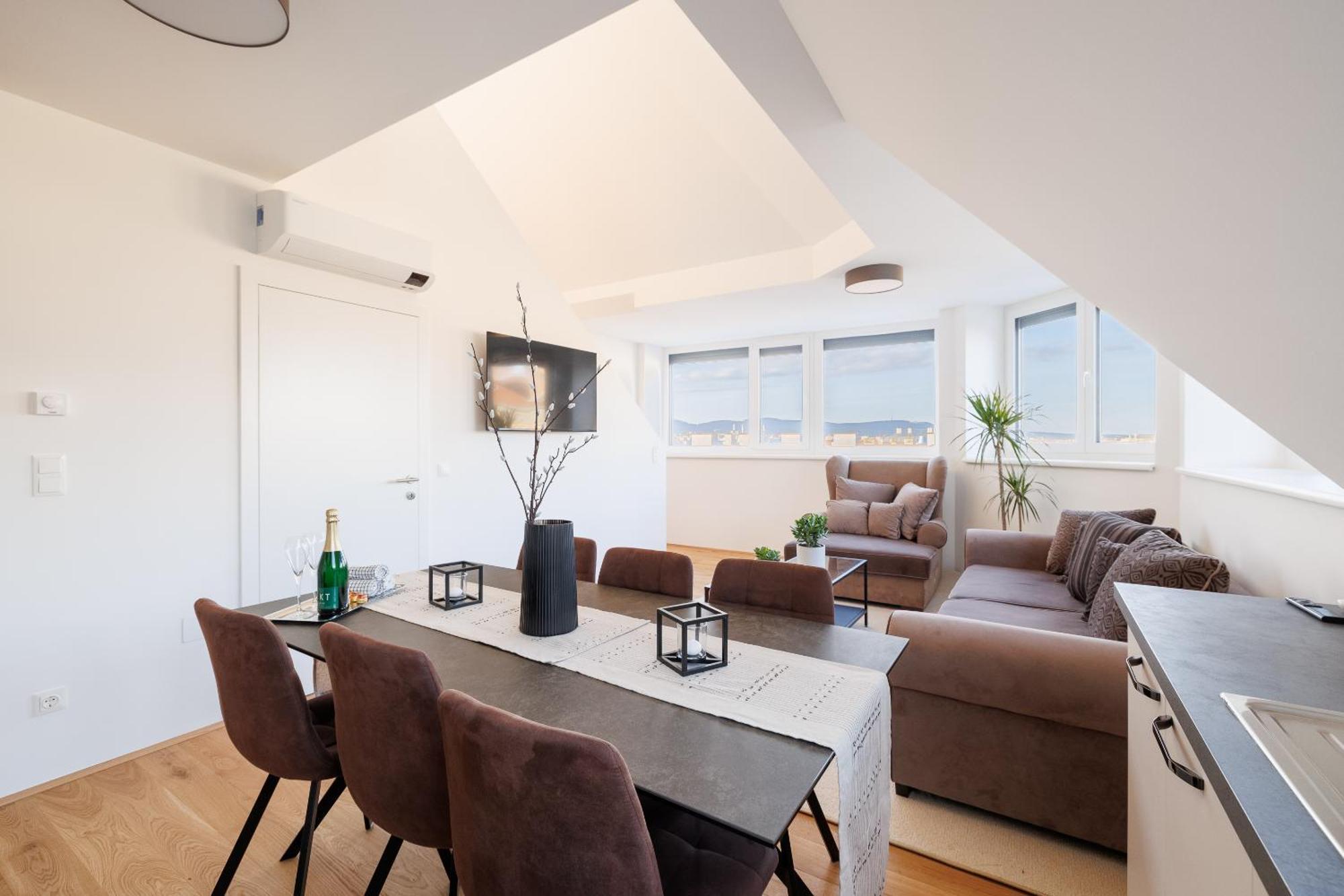 Symphony Apartments 40 - Modern Loft With Terrace And Grill In Central Location 비엔나 외부 사진
