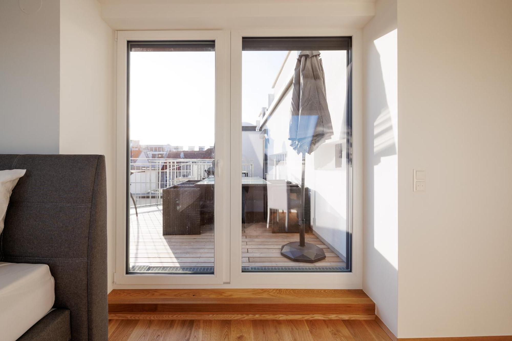 Symphony Apartments 40 - Modern Loft With Terrace And Grill In Central Location 비엔나 외부 사진